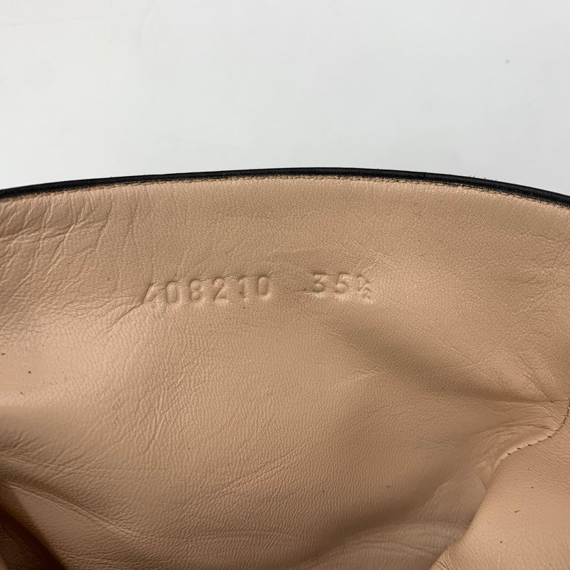 【中古品】【レディース】 GUCCI グッチ GG MARMONT FRINGED SUEDE ANKLE BOOTS 408210 GGマーモント フリンジスエード アンクルブーツ 靴 ショートブーツ 183-260228-ko-08-tei サイズ：35.5 カラー：ブラウン 万代Net店