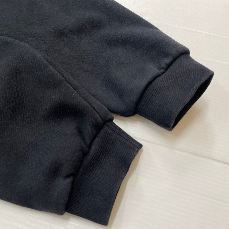 【中古品】【メンズ】 THE NORTH FACE ザ・ノースフェイス × COMME des GARCONS コムデギャルソン 別注 コラボ CREW NECK SWEAT NT02602CD クルーネック スウェット トップス トレーナー 144-260301-ko-19-tei サイズ：XL カラー：ブラック 万代Net店