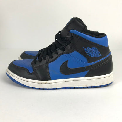 【中古品】【メンズ】 NIKE ナイキ DQ8426-042 AIR JORDAN 1 MID "BLACK WHITE ROYAL BLUE" スニーカー 靴 160-260514-ky-02-teih サイズ：28.5cm カラー：ブルー 万代Net店