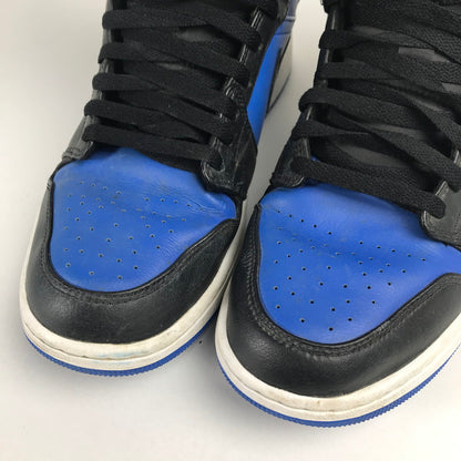 【中古品】【メンズ】 NIKE ナイキ DQ8426-042 AIR JORDAN 1 MID "BLACK WHITE ROYAL BLUE" スニーカー 靴 160-260514-ky-02-teih サイズ：28.5cm カラー：ブルー 万代Net店