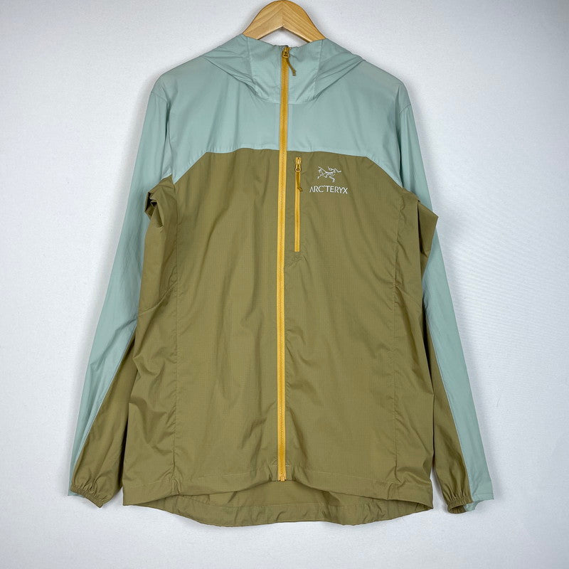 【中古品】【メンズ】 ARC'TERYX アークテリクス SQUAMISH HOODIE X000007411 スコーミッシュ フーディー ジャケット ライトアウター 144-260228-yo-16-tei サイズ：M カラー：Trail Magic 万代Net店