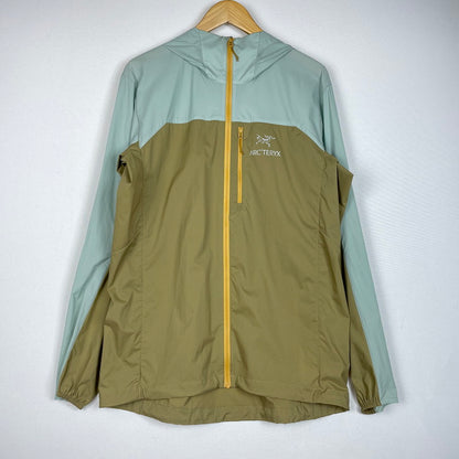 【中古品】【メンズ】 ARC'TERYX アークテリクス SQUAMISH HOODIE X000007411 スコーミッシュ フーディー ジャケット ライトアウター 144-260228-yo-16-tei サイズ：M カラー：Trail Magic 万代Net店