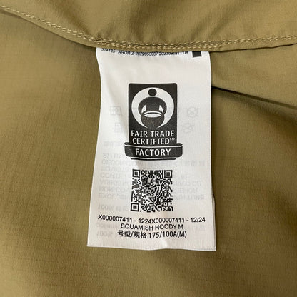 【中古品】【メンズ】 ARC'TERYX アークテリクス SQUAMISH HOODIE X000007411 スコーミッシュ フーディー ジャケット ライトアウター 144-260228-yo-16-tei サイズ：M カラー：Trail Magic 万代Net店