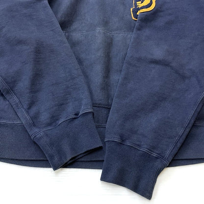 【中古品】【メンズ】 RECOGNIZE レコグナイズ RCG PACHED HOODIE パッチド フーディ 長袖 トップス プルオーバー パーカー 147-260228-yo-10-tei サイズ：L カラー：ネイビー 万代Net店