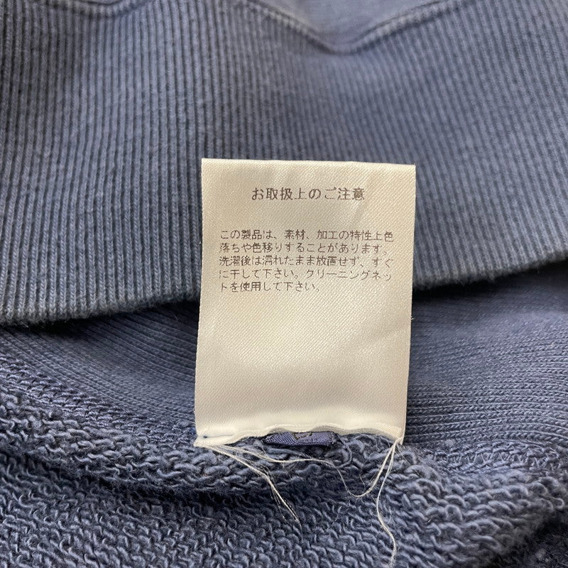 【中古品】【メンズ】 RECOGNIZE レコグナイズ RCG PACHED HOODIE パッチド フーディ 長袖 トップス プルオーバー パーカー 147-260228-yo-10-tei サイズ：L カラー：ネイビー 万代Net店