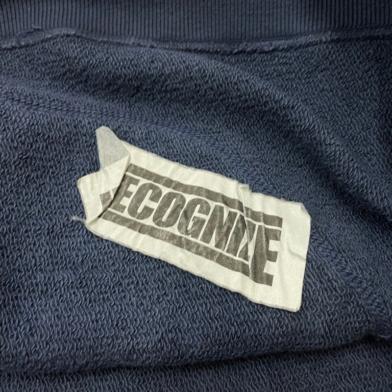 【中古品】【メンズ】 RECOGNIZE レコグナイズ RCG PACHED HOODIE パッチド フーディ 長袖 トップス プルオーバー パーカー 147-260228-yo-10-tei サイズ：L カラー：ネイビー 万代Net店