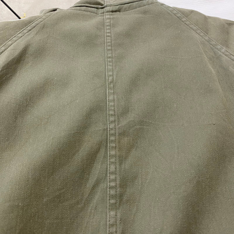 【現状渡し品】【メンズ】 FRENCH ARMY フレンチアーミー フランス軍 80's M-64 FIELD PARKA VINTAGE 80年代 M-64 フィールド パーカ ヴィンテージ アウター 145-260304-ks-25-tei サイズ：92C カラー：カーキ 万代Net店