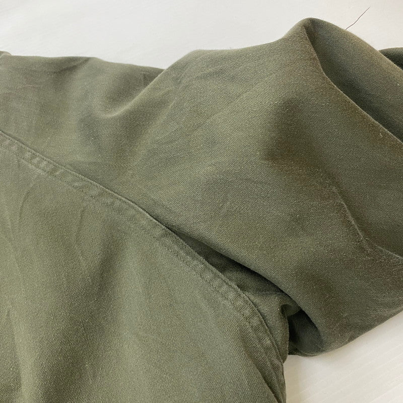 【現状渡し品】【メンズ】 FRENCH ARMY フレンチアーミー フランス軍 80's M-64 FIELD PARKA VINTAGE 80年代 M-64 フィールド パーカ ヴィンテージ アウター 145-260304-ks-25-tei サイズ：92C カラー：カーキ 万代Net店