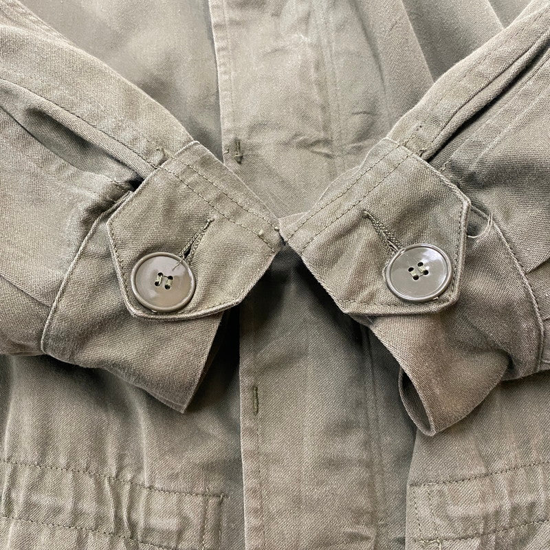 【現状渡し品】【メンズ】 FRENCH ARMY フレンチアーミー フランス軍 80's M-64 FIELD PARKA VINTAGE 80年代 M-64 フィールド パーカ ヴィンテージ アウター 145-260304-ks-25-tei サイズ：92C カラー：カーキ 万代Net店