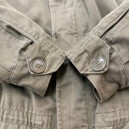 【現状渡し品】【メンズ】 FRENCH ARMY フレンチアーミー フランス軍 80's M-64 FIELD PARKA VINTAGE 80年代 M-64 フィールド パーカ ヴィンテージ アウター 145-260304-ks-25-tei サイズ：92C カラー：カーキ 万代Net店