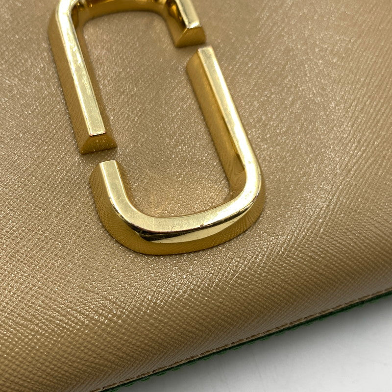 【中古品】【メンズ/レディース】 MARC JACOBS マークジェイコブス SNAPSHOT WALLET　M0013352 288　スナップショット ウォレット 財布 長財布 200-260310-ko-19-tei カラー：マルチ 万代Net店