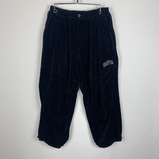 【中古品】【メンズ】 TIGHTBOOTH PRODUCTION タイトブースプロダクション 24AW VELOUR BALLOON PANTS FW24-B07 ベロア バルーン パンツ ボトムス 153-260304-ks-19-tei サイズ：M カラー：ブラック 万代Net店