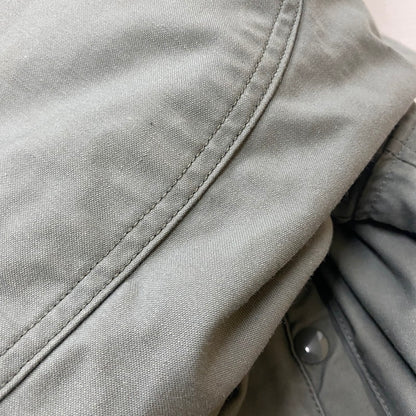 【ジャンク品】【メンズ】 US ARMY ユーエスアーミー アメリカ軍 70’s N-3B PARKA VINTAGE MIL-J-6279H 70年代 N-3B パーカ アウター フライトジャケット コントラクト品 ホワイトファー仕様 145-260304-ks-26-tei サイズ：XL カラー：グリーン 万代Net店