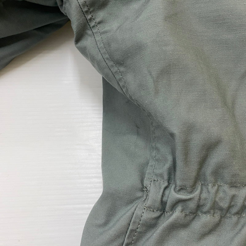 【ジャンク品】【メンズ】 US ARMY ユーエスアーミー アメリカ軍 70’s N-3B PARKA VINTAGE MIL-J-6279H 70年代 N-3B パーカ アウター フライトジャケット コントラクト品 ホワイトファー仕様 145-260304-ks-26-tei サイズ：XL カラー：グリーン 万代Net店