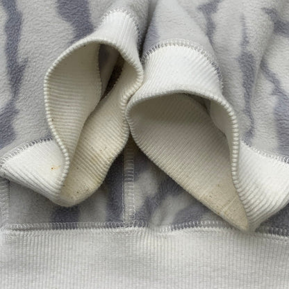 【中古品】【メンズ】 EVISEN SKATEBOARDS ZEBRA FLEECE CREW SWEATSHIRT フリーススウェットシャツ ブランド 古着 トップス 142-260419-gm-28-fuz サイズ：M カラー：ホワイト 万代Net店