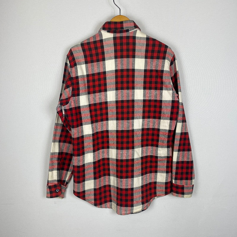 【中古品】【メンズ】 ST.JHON'S BAY セントジョンズベイ 80's BIGMAC CHECK FLANNEL SHIRT 80年代 ビッグマック チェック フランネルシャツ ヴィンテージ 長袖 トップス USA製 145-260304-ks-11-tei サイズ：M カラー：チェック 万代Net店