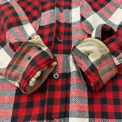 【中古品】【メンズ】 ST.JHON'S BAY セントジョンズベイ 80's BIGMAC CHECK FLANNEL SHIRT 80年代 ビッグマック チェック フランネルシャツ ヴィンテージ 長袖 トップス USA製 145-260304-ks-11-tei サイズ：M カラー：チェック 万代Net店