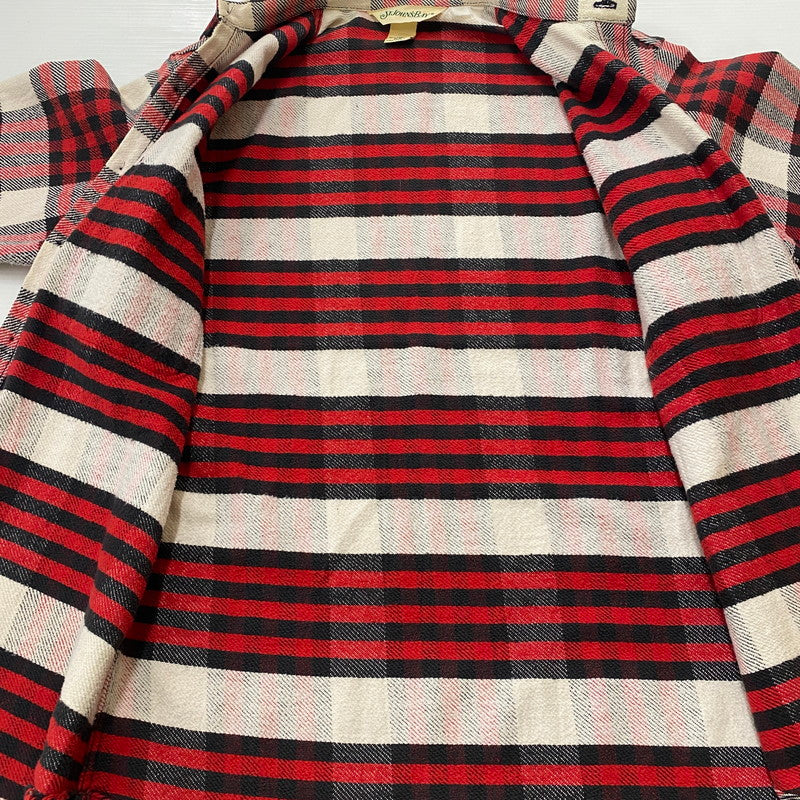 【中古品】【メンズ】 ST.JHON'S BAY セントジョンズベイ 80's BIGMAC CHECK FLANNEL SHIRT 80年代 ビッグマック チェック フランネルシャツ ヴィンテージ 長袖 トップス USA製 145-260304-ks-11-tei サイズ：M カラー：チェック 万代Net店
