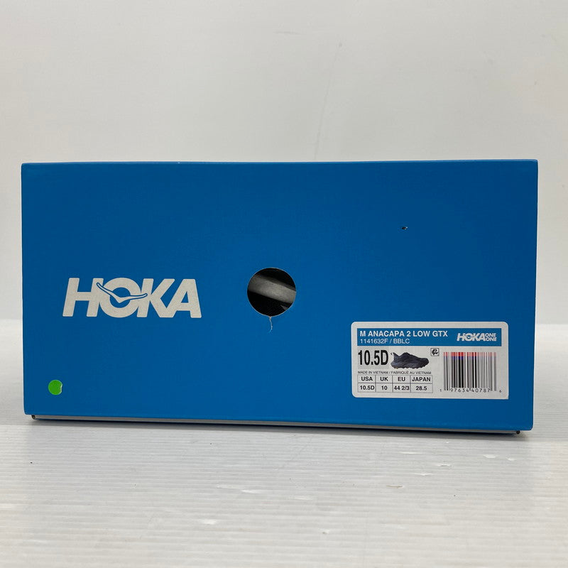 【中古品】【メンズ】 HOKAONEONE ホカオネオネ ANACAPA 2 LOW GTX 1141632F アナカパ 2 ロー ゴアテックス スニーカー 靴 シューズ 162-260302-yo-03-tei サイズ：28.5cm カラー：ブラック 万代Net店