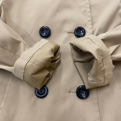 【中古品】【レディース】 BLUE LABEL CRESTBRIDGE ブルーレーベル・クレストブリッジ SHORT TRENCH COAT 55F24-735-40 ショートトレンチコート ライトアウター 168-260304-ks-24-tei サイズ：38 カラー：ベージュ 万代Net店