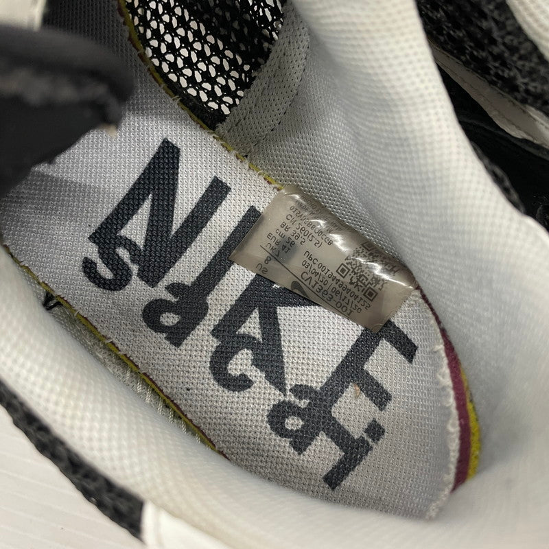 【中古品】【メンズ】 NIKE ナイキ × SACAI サカイ 別注 コラボ VAPORWAFFLE LOW CUT SNEAKERS CV1363-001 ヴェイパーワッフル ローカット スニーカー 靴 シューズ 160-260302-yo-01-tei サイズ：26cm カラー：ブラック/ホワイト 万代Net店