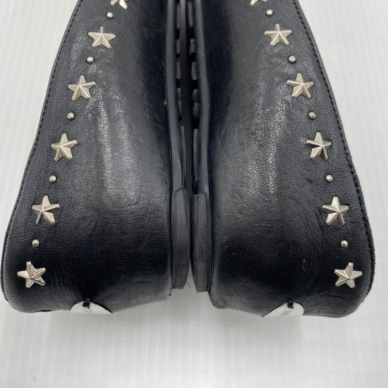 【現状渡し品】【レディース】 JIMMY CHOO ジミーチュウ FLAT SHOES フラット シューズ 靴 167-260819-sa-18-teih サイズ：36 カラー：ブラック 万代Net店
