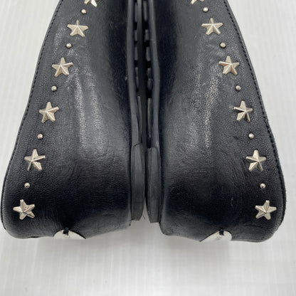 【現状渡し品】【レディース】 JIMMY CHOO ジミーチュウ FLAT SHOES フラット シューズ 靴 167-260819-sa-18-teih サイズ：36 カラー：ブラック 万代Net店