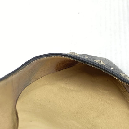 【現状渡し品】【レディース】 JIMMY CHOO ジミーチュウ FLAT SHOES フラット シューズ 靴 167-260819-sa-18-teih サイズ：36 カラー：ブラック 万代Net店
