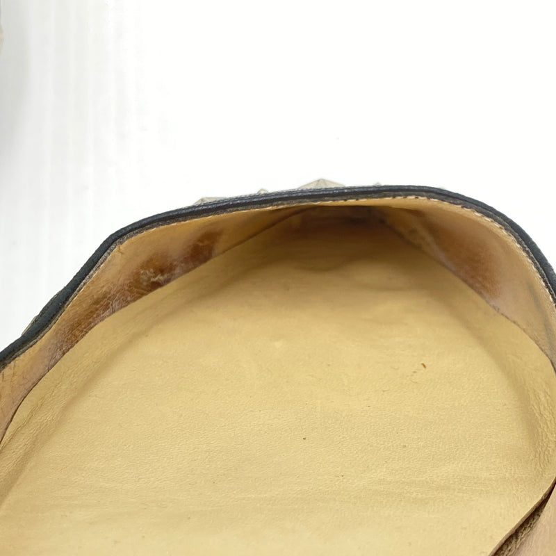 【現状渡し品】【レディース】 JIMMY CHOO ジミーチュウ FLAT SHOES フラット シューズ 靴 167-260819-sa-18-teih サイズ：36 カラー：ブラック 万代Net店