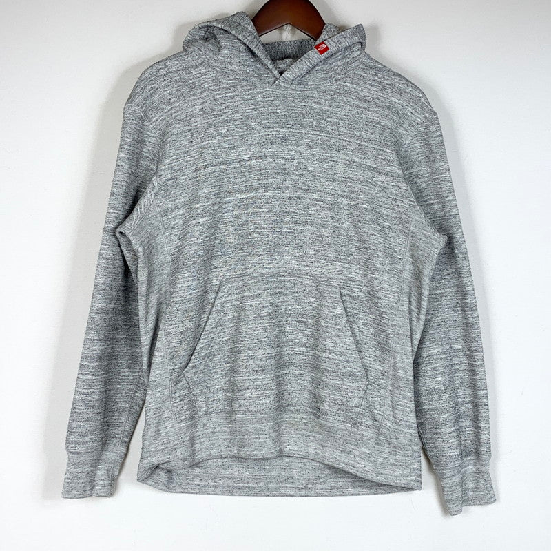【中古品】【メンズ】 THE NORTH FACE ザ ノース フェイス BACK LOGO HOODIE NT61510R ブラック ロゴ フーディー トップス プルオーバー パーカー 144-260715-sa-03-tei サイズ：M カラー：グレー 万代Net店