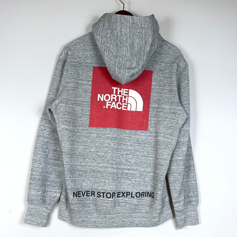 【中古品】【メンズ】 THE NORTH FACE ザ ノース フェイス BACK LOGO HOODIE NT61510R ブラック ロゴ フーディー トップス プルオーバー パーカー 144-260715-sa-03-tei サイズ：M カラー：グレー 万代Net店