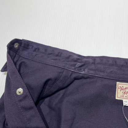 【中古品】【メンズ】 JOE MCCOY ジョーマッコイ LOT107 WESTERN SHIRT ウエスタンシャツ 145-260818-nm-82-tei サイズ：16 カラー：パープル 万代Net店