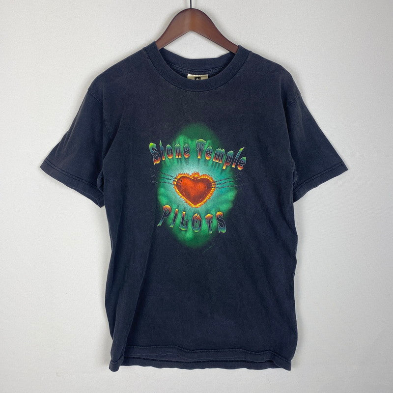 【現状渡し品】【メンズ】 WINTERLAND ウインターランド 00's STONE TEMPLE PILOTS SEX&VIOLENCE2000 00年代 ストーン テンプル パイロッツ セックス＆バイオレンス 2000 半袖 トップス 145-260304-ks-05-fuzh サイズ：M カラー：ブラック 万代Net店