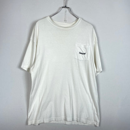 【中古品】【メンズ】 SEQUEL シークエル POCKET EMBROIDERY S/S TEE MADE IN JAPAN ポケット刺繍 ショートスリーブTシャツ 半袖トップス 日本製 142-260826-ss-03-teih サイズ：L カラー：ホワイト 万代Net店