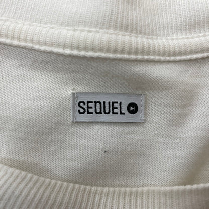 【中古品】【メンズ】 SEQUEL シークエル POCKET EMBROIDERY S/S TEE MADE IN JAPAN ポケット刺繍 ショートスリーブTシャツ 半袖トップス 日本製 142-260826-ss-03-teih サイズ：L カラー：ホワイト 万代Net店