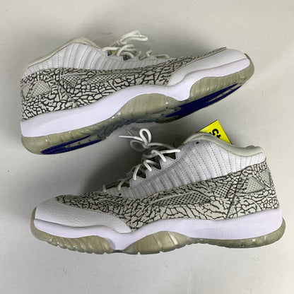 【中古品】【メンズ】 NIKE ナイキ 306008-102 エアジョーダン11 レトロ ロー コバルト AIR JORDAN 11 RETRO LOW IE "COBALT" (2015) スニーカー 靴 160-260515-ky-12-teih サイズ：29cm カラー：ホワイト 万代Net店