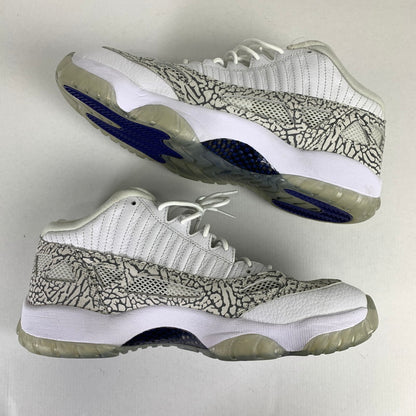 【中古品】【メンズ】 NIKE ナイキ 306008-102 エアジョーダン11 レトロ ロー コバルト AIR JORDAN 11 RETRO LOW IE "COBALT" (2015) スニーカー 靴 160-260515-ky-12-teih サイズ：29cm カラー：ホワイト 万代Net店