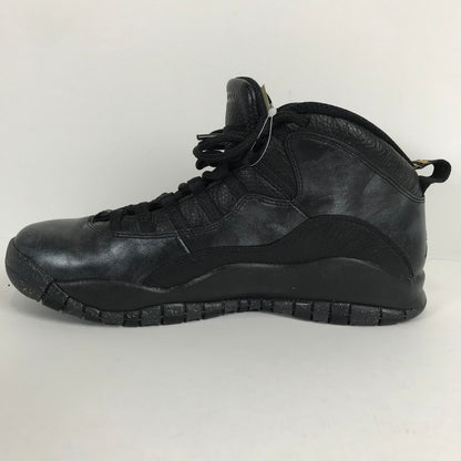 【中古品】【メンズ】 NIKE ナイキ 310805-012 AIR JORDAN 10 RETRO NYC エアジョーダン 10 レトロ 160-260514-ky-14-teih サイズ：28.5cm カラー：ブラック 万代Net店