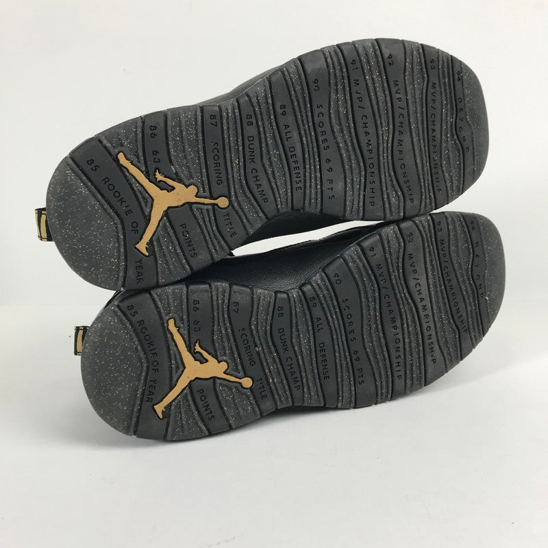 【中古品】【メンズ】 NIKE ナイキ 310805-012 AIR JORDAN 10 RETRO NYC エアジョーダン 10 レトロ 160-260514-ky-14-teih サイズ：28.5cm カラー：ブラック 万代Net店