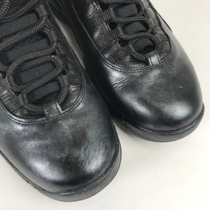【中古品】【メンズ】 NIKE ナイキ 310805-012 AIR JORDAN 10 RETRO NYC エアジョーダン 10 レトロ 160-260514-ky-14-teih サイズ：28.5cm カラー：ブラック 万代Net店