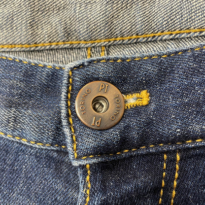 【中古品】【メンズ】 PT TORINO ピーティートリノ DENIM PANTS MADE IN ROMALIA デニムパンツ ボトムス ジーンズ ルーマニア製 158-260620-ss-04-tei サイズ：30 カラー：インディゴ 万代Net店
