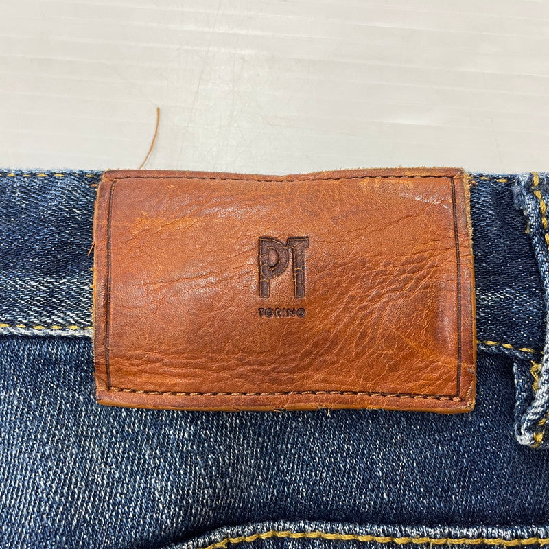 【中古品】【メンズ】 PT TORINO ピーティートリノ DENIM PANTS MADE IN ROMALIA デニムパンツ ボトムス ジーンズ ルーマニア製 158-260620-ss-04-tei サイズ：30 カラー：インディゴ 万代Net店