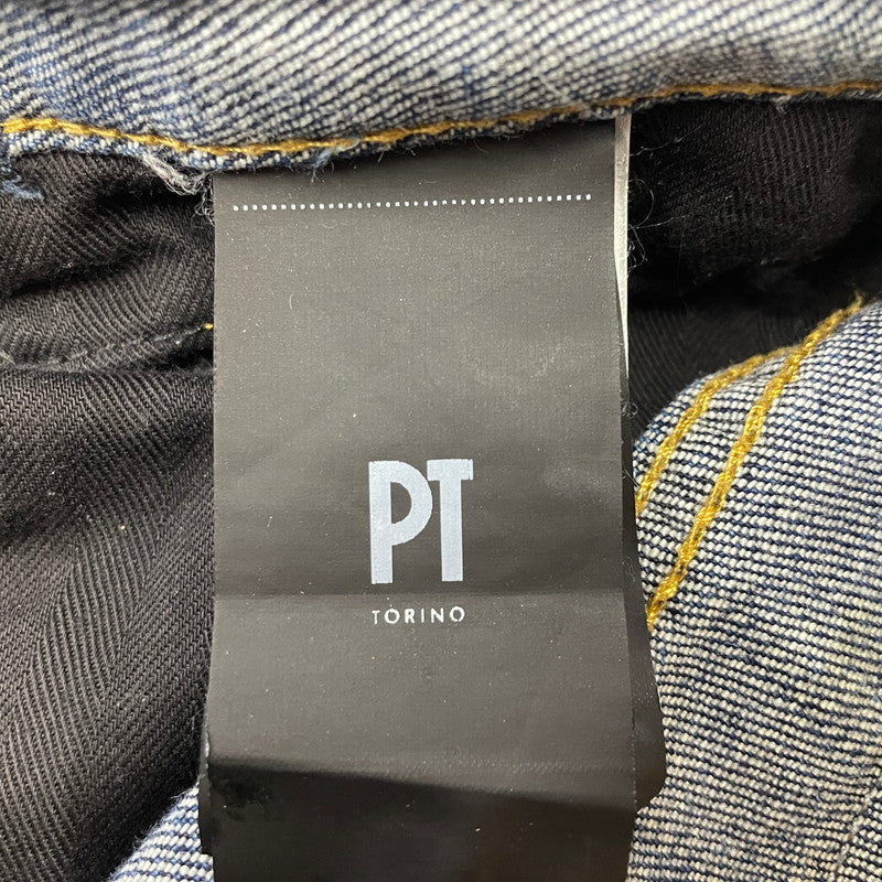 【中古品】【メンズ】 PT TORINO ピーティートリノ DENIM PANTS MADE IN ROMALIA デニムパンツ ボトムス ジーンズ ルーマニア製 158-260620-ss-04-tei サイズ：30 カラー：インディゴ 万代Net店