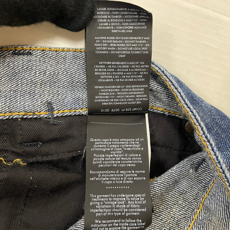 【中古品】【メンズ】 PT TORINO ピーティートリノ DENIM PANTS MADE IN ROMALIA デニムパンツ ボトムス ジーンズ ルーマニア製 158-260620-ss-04-tei サイズ：30 カラー：インディゴ 万代Net店