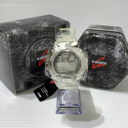 【中古美品】【メンズ】 G-SHOCK ジーショック SKELETON CAMOUFLAGE SERIES GM-6900SCM-1DR メタル スケルトン カモフラージュ シリーズ 腕時計 カモフラ 196-260310-ko-29-tei カラー：クリア 万代Net店
