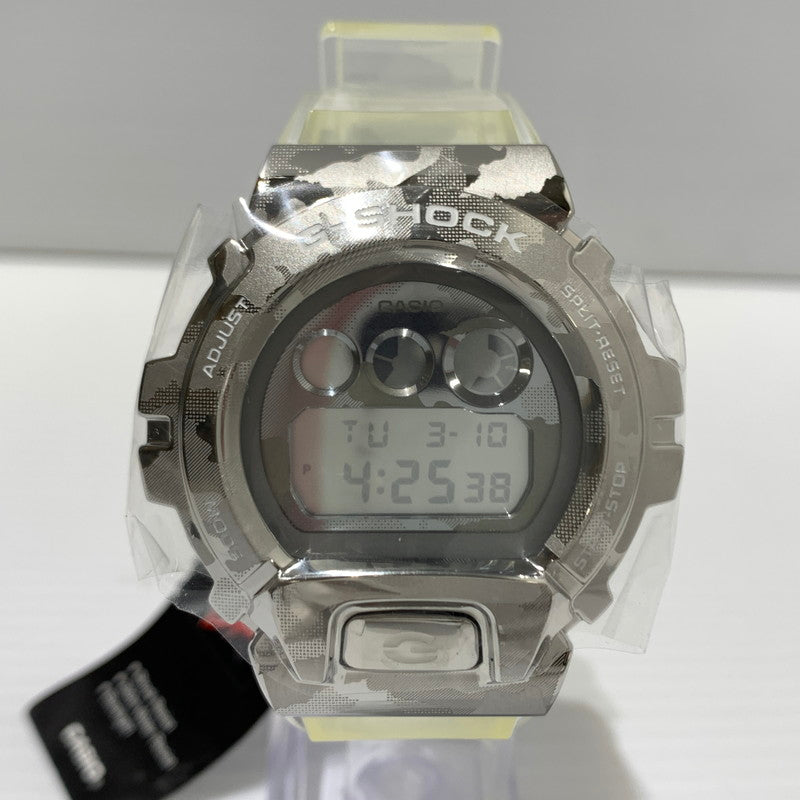 【中古美品】【メンズ】 G-SHOCK ジーショック SKELETON CAMOUFLAGE SERIES GM-6900SCM-1DR メタル スケルトン カモフラージュ シリーズ 腕時計 カモフラ 196-260310-ko-29-tei カラー：クリア 万代Net店
