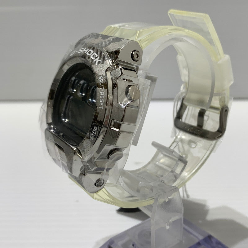 【中古美品】【メンズ】 G-SHOCK ジーショック SKELETON CAMOUFLAGE SERIES GM-6900SCM-1DR メタル スケルトン カモフラージュ シリーズ 腕時計 カモフラ 196-260310-ko-29-tei カラー：クリア 万代Net店