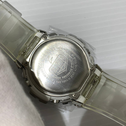 【中古美品】【メンズ】 G-SHOCK ジーショック SKELETON CAMOUFLAGE SERIES GM-6900SCM-1DR メタル スケルトン カモフラージュ シリーズ 腕時計 カモフラ 196-260310-ko-29-tei カラー：クリア 万代Net店