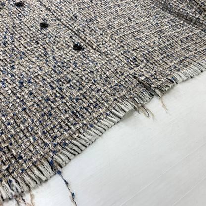【中古品】【メンズ】 GEN_DAI ゲンダイ TWEED L/S SHIRT ツイード ロングスリーブ シャツ トップス 長袖 147-260304-ko-09-tei カラー：ベージュ系 万代Net店