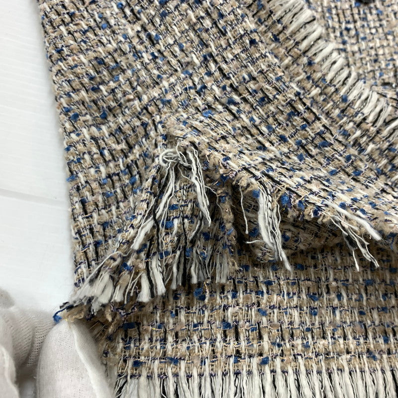 【中古品】【メンズ】 GEN_DAI ゲンダイ TWEED L/S SHIRT ツイード ロングスリーブ シャツ トップス 長袖 147-260304-ko-09-tei カラー：ベージュ系 万代Net店